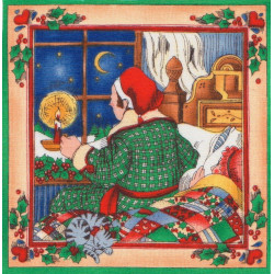 christmas squares the night before christmas susan winget mmfab Santa Panels Weihnachtspanel Weihnachten Patchworkstoff