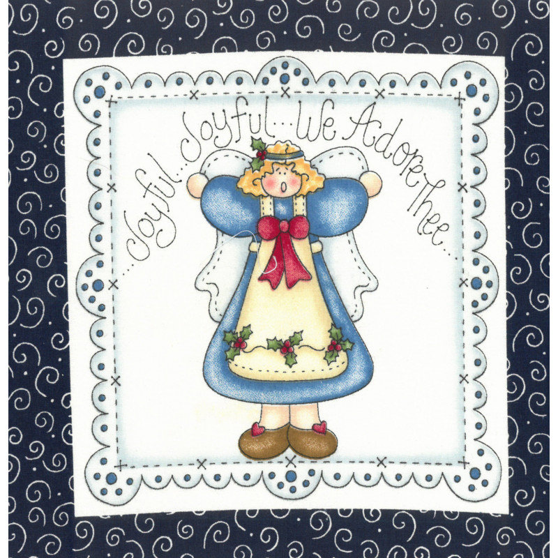 country angels weihnachtspanel dianna marcum marcus brothers patchworkstoff