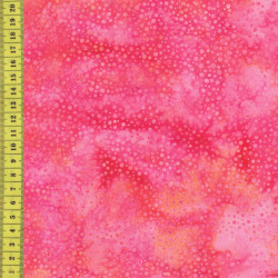 hot pink Bali Dots Batik Watercolor 885-h12hot pink Hoffman Patchworkstoff