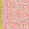 sevenberry calico kleine rote und gelbe blütchen auf creme patchworkstoff miniblümchen minimuster