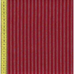 rot creme blockstreifen rotgrundig Webstoff Stof Ökotex Standard 160cm breit Patchworkstoff