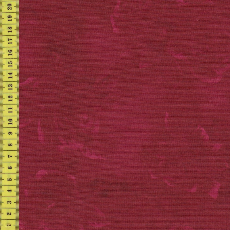 Stof Basic Quilters Rose merlotrot- Patchworkstoff 4512-408