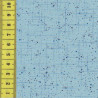 Quilters Basic Dusty türkisblau mit Gittermuster stof patchworkstoff